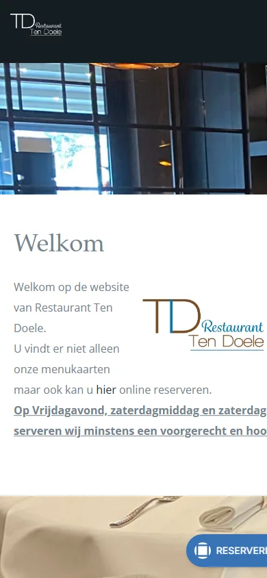 Mobiele weergave